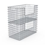 Coș produse sterile Hupfer SteriKo StE-1/1 600/300/300 GrÖ EÖ cu deschidere de acces