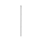 Șină de perete cu cârlige Hupfer WHSc 1750-5/350 din inox, 1750 mm, 5 cârlige