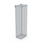 Coș catetere Hupfer KaKo 150/100/480 MW 8/8 din inox pentru șine de echipamente