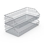 Coș produse sterile Hupfer SteriKo StE-1/2 600/300/150 GrÖ ES cu acces înclinat