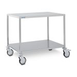 Cărucior multifuncțional Hupfer AZW 0625/425/0800 din inox 625 x 425 x 800 mm