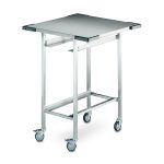 Masă mobilă pentru produse sterile Hupfer SBT 700/700/900 F din inox 700 x 700 x 900 mm