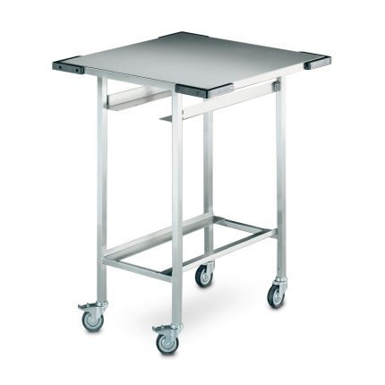 Masă mobilă pentru produse sterile Hupfer SBT 700/700/900 F din inox 700 x 700 x 900 mm