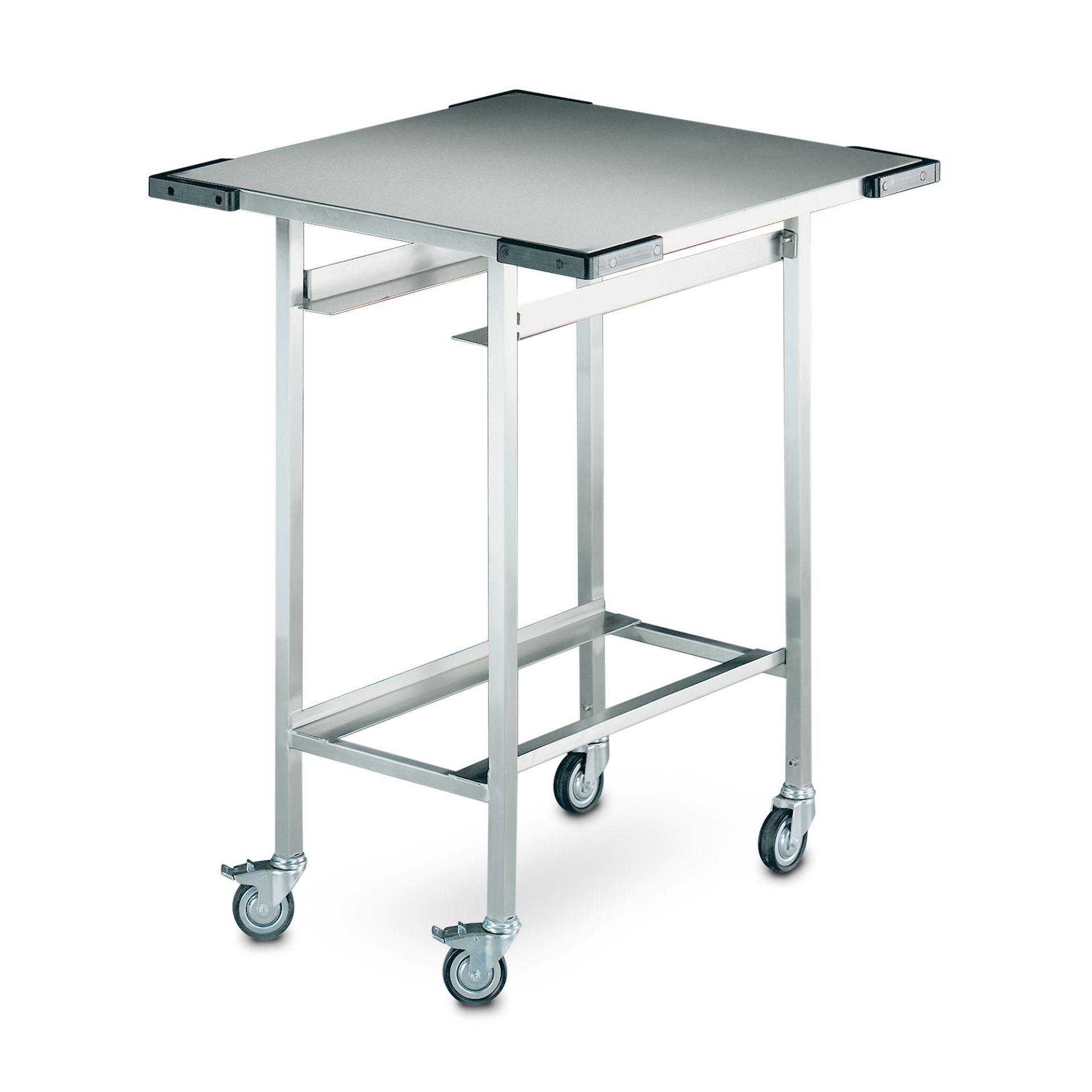 7500752 Mobiler Steril-Bereitstellungstisch_Packshot_01975e7b7fbc71d2a41d806dc92d3fdc_1920x1920 Masă mobilă pentru produse sterile Hupfer SBT 700/700/900 F din inox 700 x 700 x 900 mm - Image 1