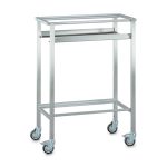 Cărucior bloc operator pentru containere de eliminare Hupfer ESCW 650/410/900 din inox