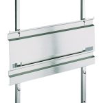 Suport universal dublu Hupfer UniHalt 690/20/329 din inox pentru containere medicale
