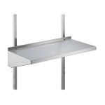 Raft universal Hupfer UniAblBo 695/350/165 din inox cu margine posterioară ridicată