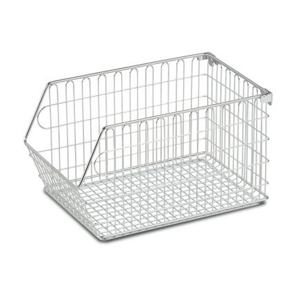 Container din sârmă Hupfer DCont G3 215/350/200 din inox pentru consumabile medicale mici