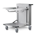 Dispenser mobil coșuri sterile Hupfer OKO 61-61 StE din inox pentru 2 stive StU