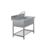 Unitate de spălare Hupfer ST AH150 1B 1ZB 1200/700/900 din inox pentru organizare și pregătire igienică