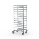 Cărucior transport coșuri ISO Hupfer RWG/E 1/12 ISO 110-L-U 001 pentru 12 coșuri