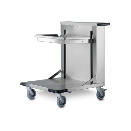 Dispenser mobil coșuri sterile Hupfer OKO 61-41 1xStE/ISO/SPRI din inox pentru 1 stivă