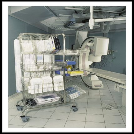 Set cărucior cu cârlige Hupfer HAW 1000/605/1907 InvOP pentru chirurgie invazivă
