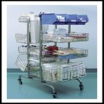 Set cărucior cu cârlige Hupfer HAW 650/1005/1657 Uro pentru urologie