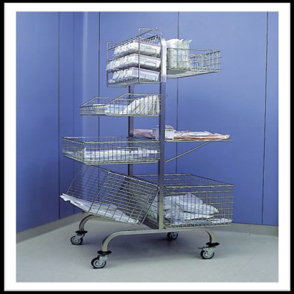Set cărucior cu cârlige Hupfer HAW 605/675/1620 Vis pentru chirurgie viscerală