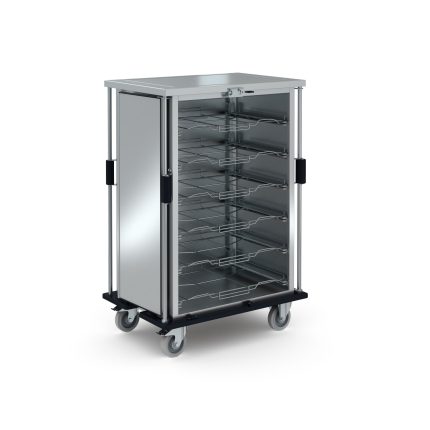 Cărucior transport produse sterile Hupfer STW/M 6ERS Da Vinci pentru 6 coșuri
