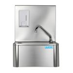 Lavoar igienic Hupfer EWB din inox, 400 x 310 x 560 mm, acționare cu genunchiul