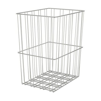 Coș hârtie Hupfer PaKo 340/265/425 din inox, 38 l, montaj liber sau pe perete