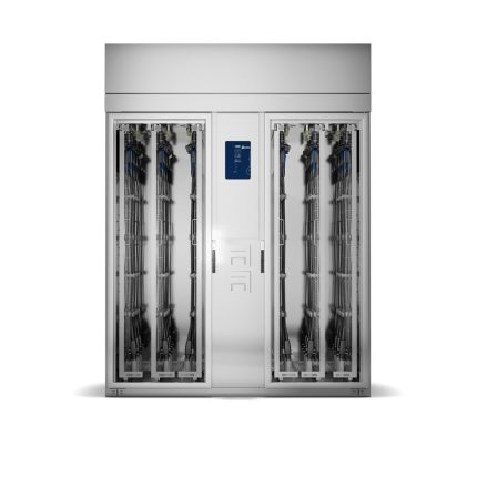 Dulap uscare și depozitare endoscoape SteelcoBelimed ED 150 Double Cabinet, compartiment tehnic central