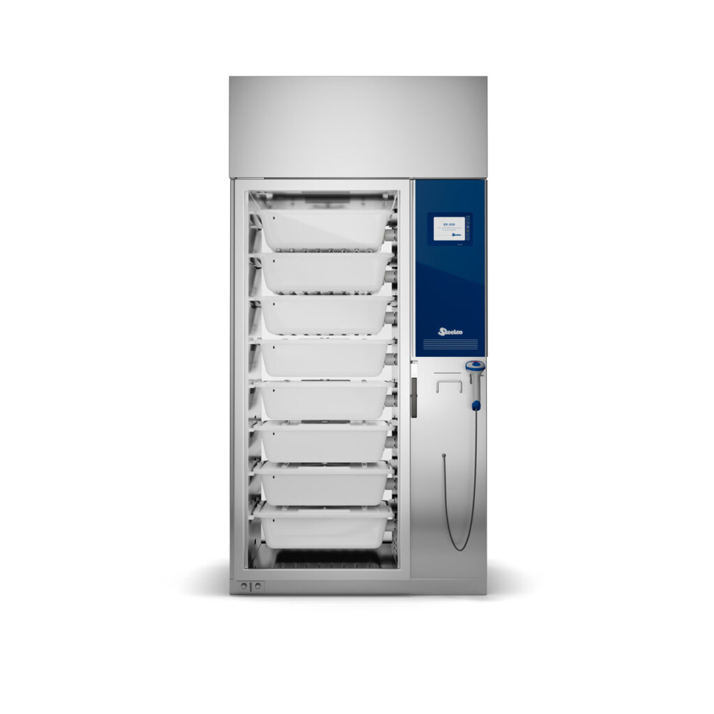 ED-200-2-FRONT-CLOSED_1200-1024x1024-optimized Dulap uscare și depozitare endoscoape SteelcoBelimed ED 200 Single Cabinet, cu trasabilitate, până la 8 endoscoape - Image 1