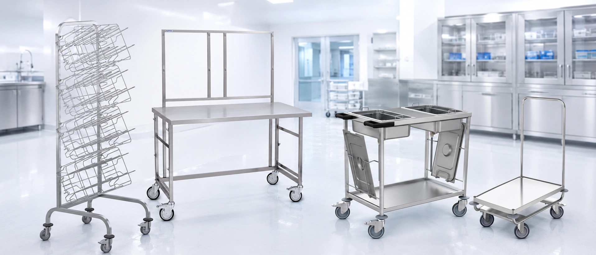 Soluții pentru transport și depozitare medicală